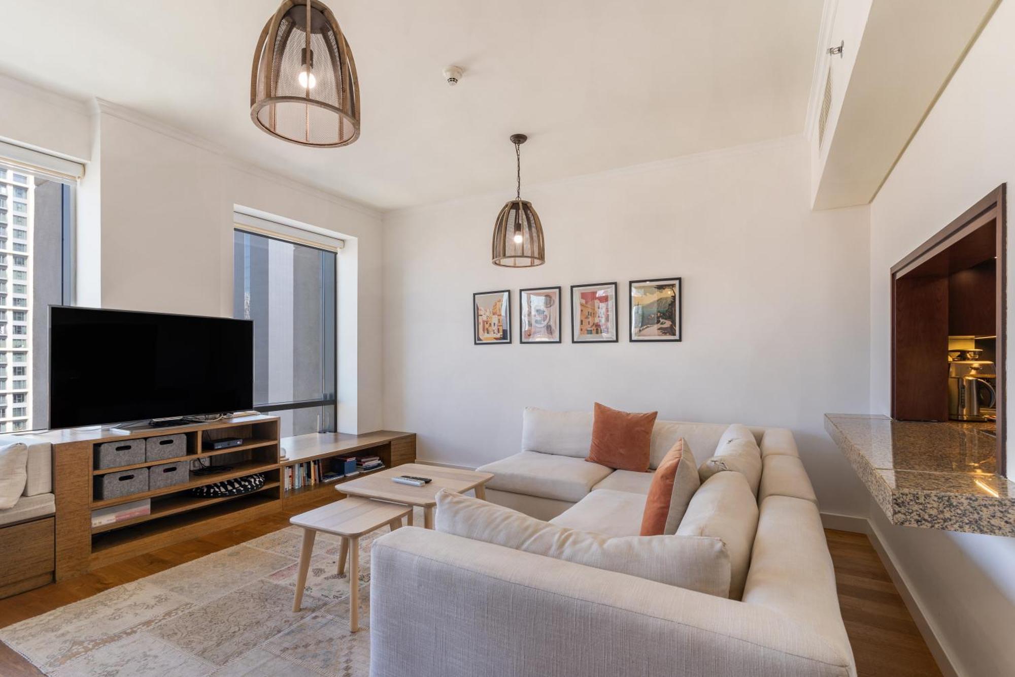 Chic 2Br Apartment, Prime Location Near Dubai Mall - Allsopp&Allsopp Eksteriør bilde